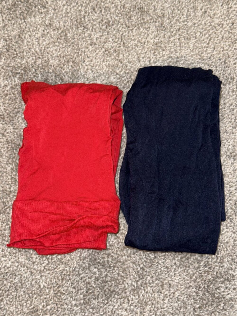 Snag Tights Bundle #3 - Navy & Red Size C NWOT